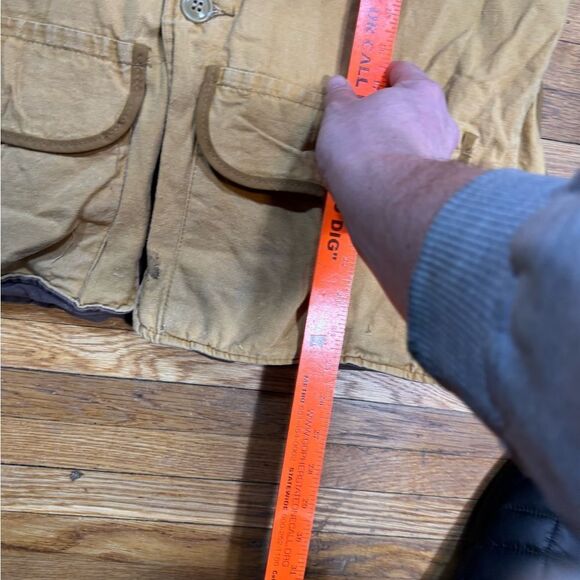 Vintage 80s Plaid Lined Chore Coat - Picture 10 of 10